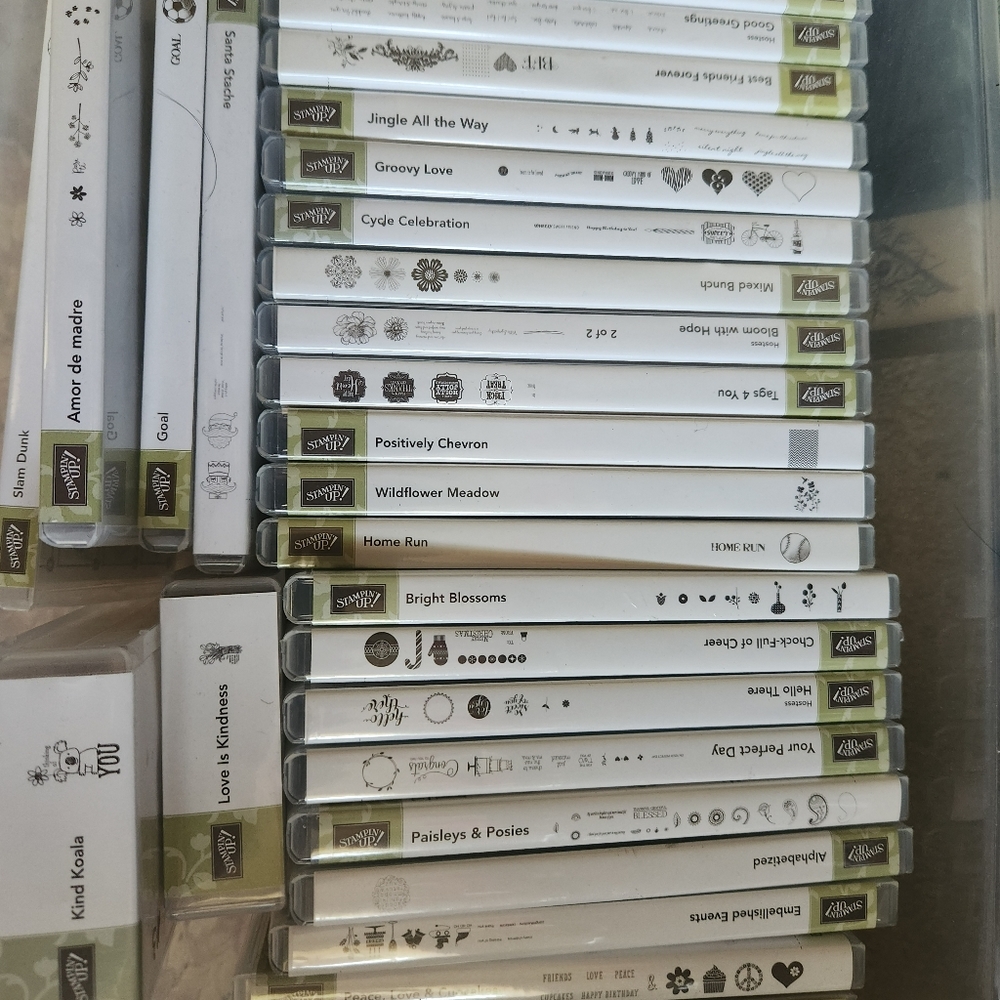 Stampin Up stamp sets